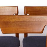 Set of 6 Vintage Danish Teak Chairs by Grete Jalk, 1960s | Reupholstered