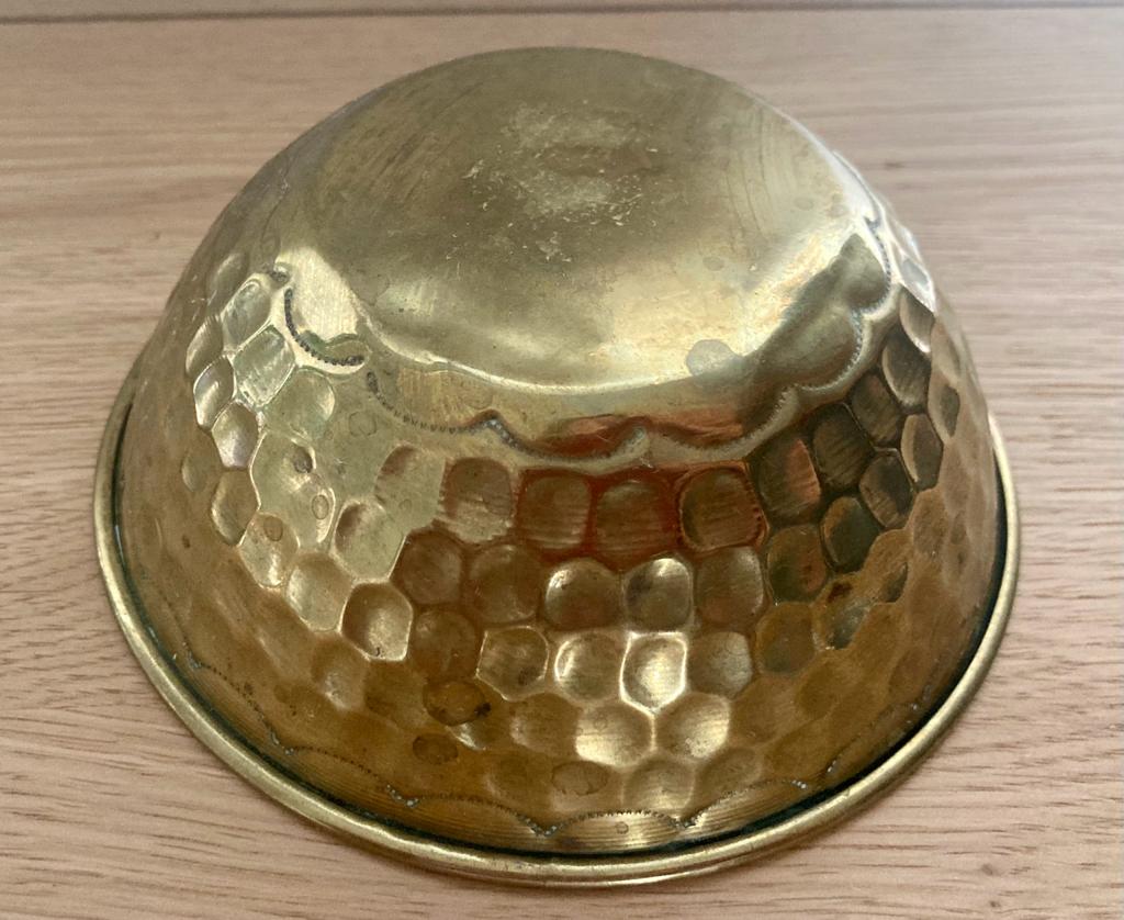Bowl or empty brass pocket