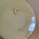 Pied de lampe opaline