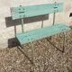 Vintage garden bench 50s