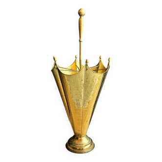 Brass umbrella stand from the 1950s.