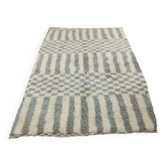 Handmade wool Berber rug 150 X 100 CM