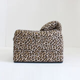 Canapé 2 places Cassina Maralunga par Vico Magistretti en tissu Jacquard Panther
