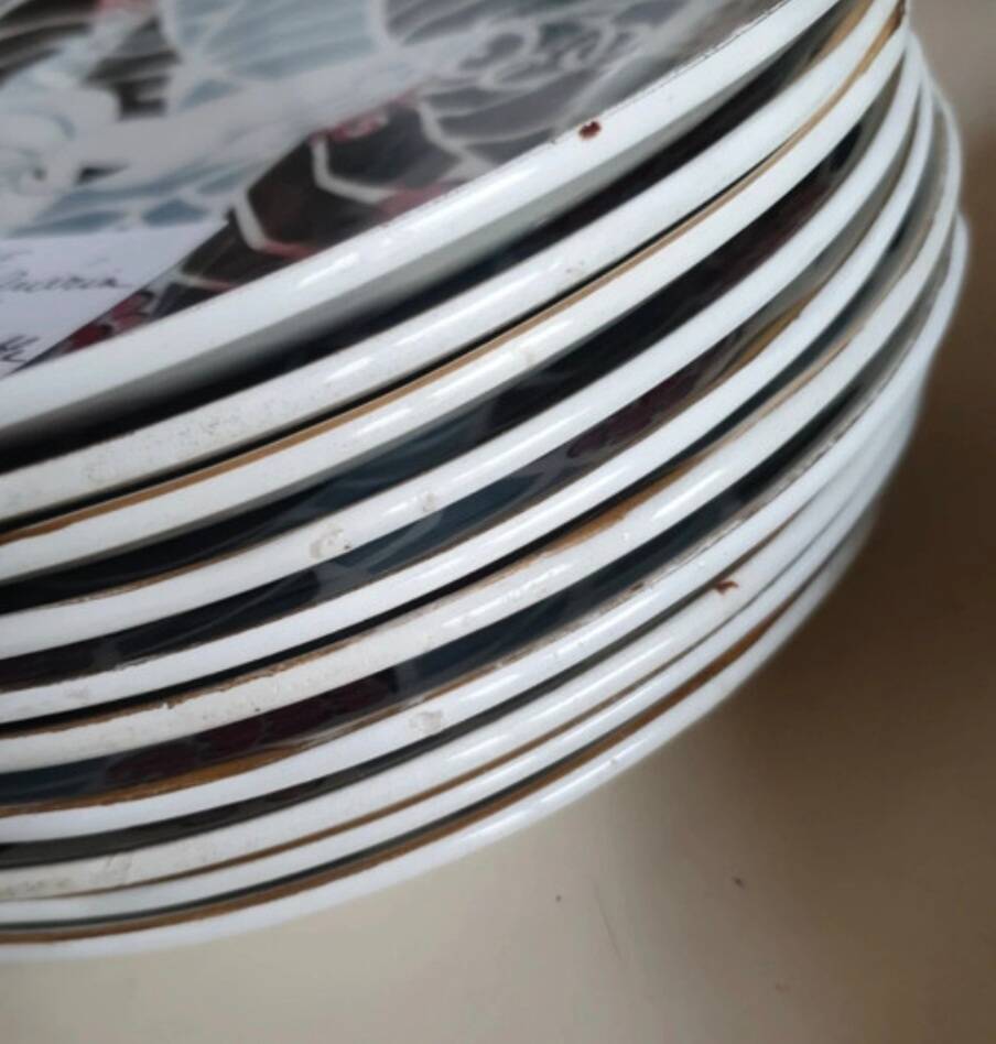 Lunéville Art Deco Plates