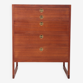 Teak chest of drawers model BM 59 by Borge Mogensen