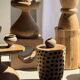 Pawn Natural - Stool, side table, end table in solid mango wood