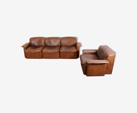 De Sede DS12 set of sofa and club flesh