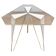 Small mid-century design Lucite side or flower table, 1970s