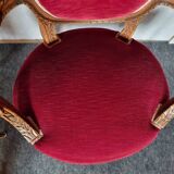 Basket bench with its 2 armchairs