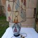 Paris porcelain table lamp