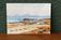 Aquarelle signée Michèle Cortegiani, paysage de Sicile