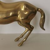 Brass horse