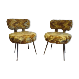 Chaises moumoute pelfran