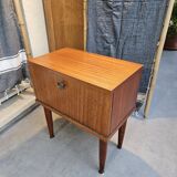 Scandinavian style bedside table 1960