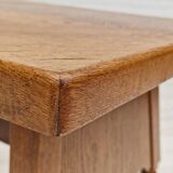 1950s, Danish design, oak wood coffee table, original condition.