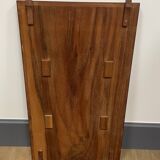 Teak rolling trolley