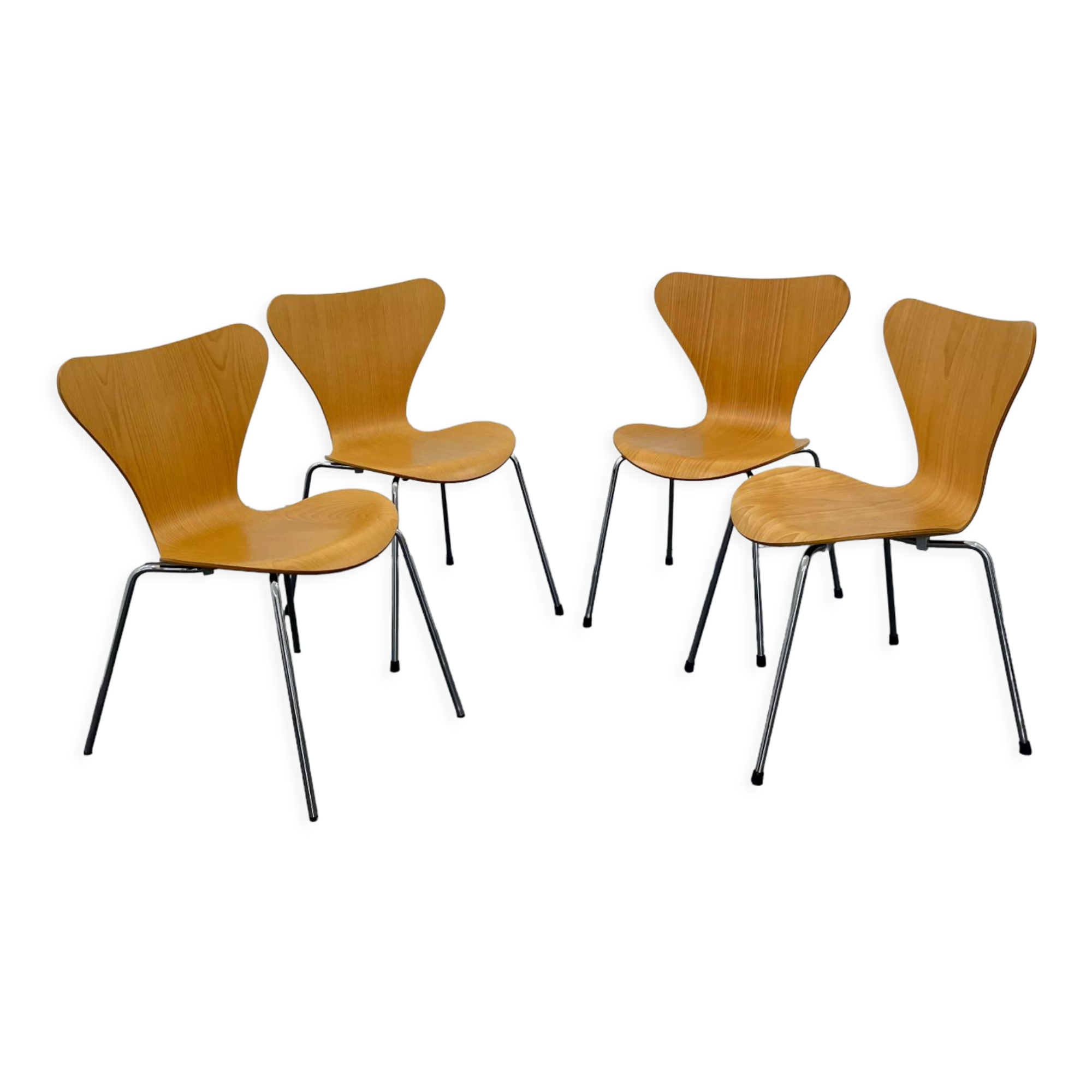 Chairs 3107 by Arne Jacobsen for Fritz Hansen, 1990s