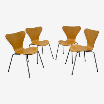 Chairs 3107 by Arne Jacobsen for Fritz Hansen, 1990s