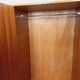 Vintage oak wardrobe from the 1960s.