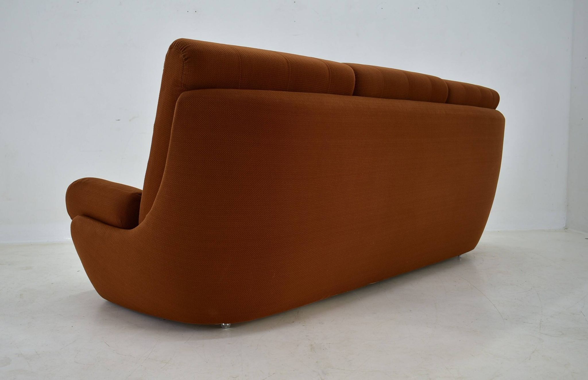 20th Century , Brown Atlantis Three seats Sofa, 1960s