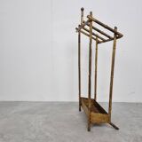 Porte-parapluie en faux bambou de style chinoiserie, années 1960