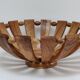Fruit cup in olive wood vintage design