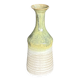 Stoneware Soliflore Vase - Beige and Almond Green