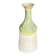 Stoneware Soliflore Vase - Beige and Almond Green