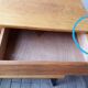 60's solid wood line