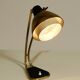 Rare large Mid Century Modern brass table lamp with beautiful patina