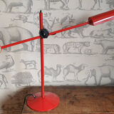 Red metal lamp design 70