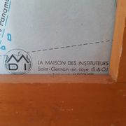 Carte scolaire vintage Etats Unis