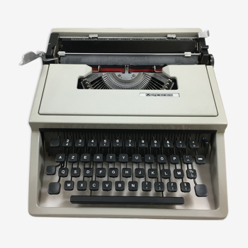 Mercedes portable typewriter with suitcase