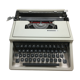 Mercedes portable typewriter with suitcase
