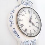 Wall clock jaz fontic porcelain 1970