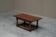Antique solid oak coffee table in refectory style, 19th century.