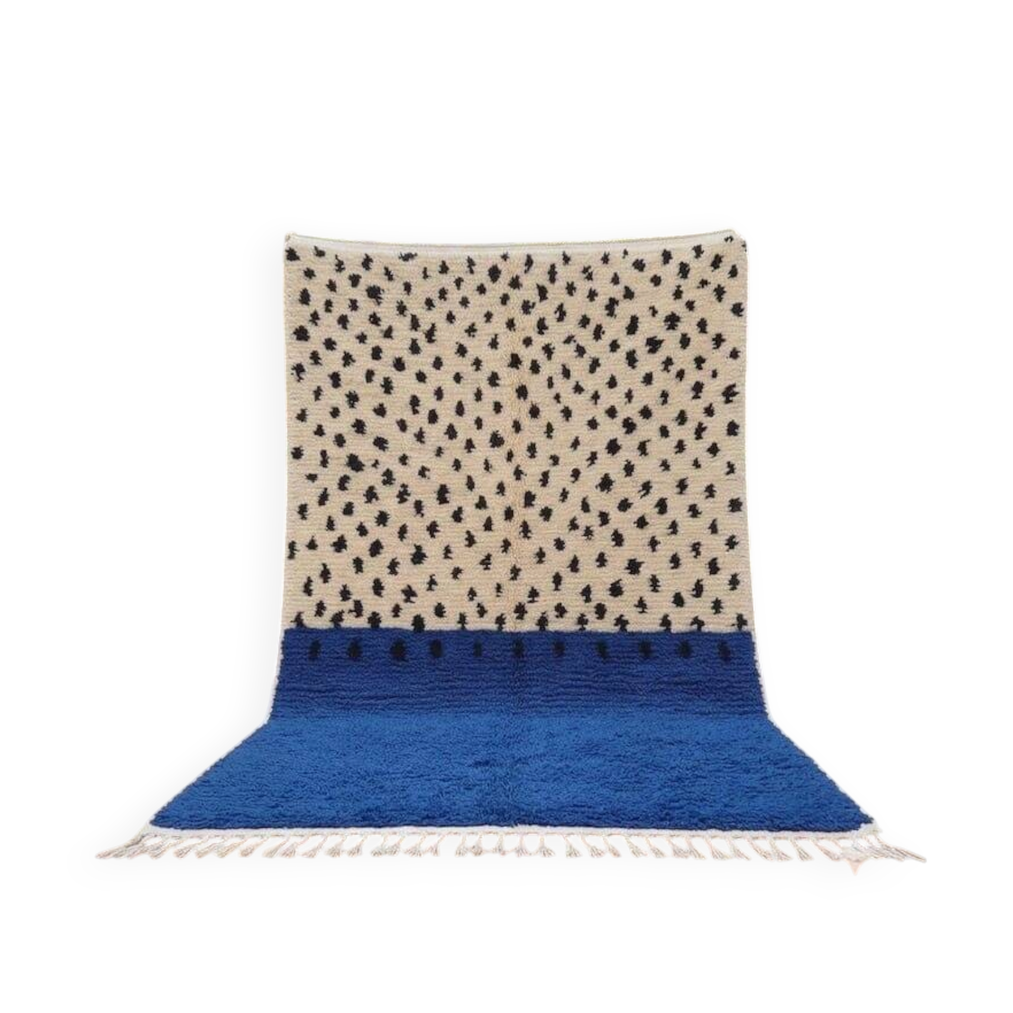 Natural wool rug handwoven 2.5/3.5 m