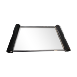 Black Art Deco tray and mirror