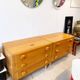 Pair of pine chests of drawers, circa 1970.