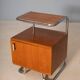 Pair of Chromed Nightstands, Vichr & spol, 1950s, Czechoslovakia