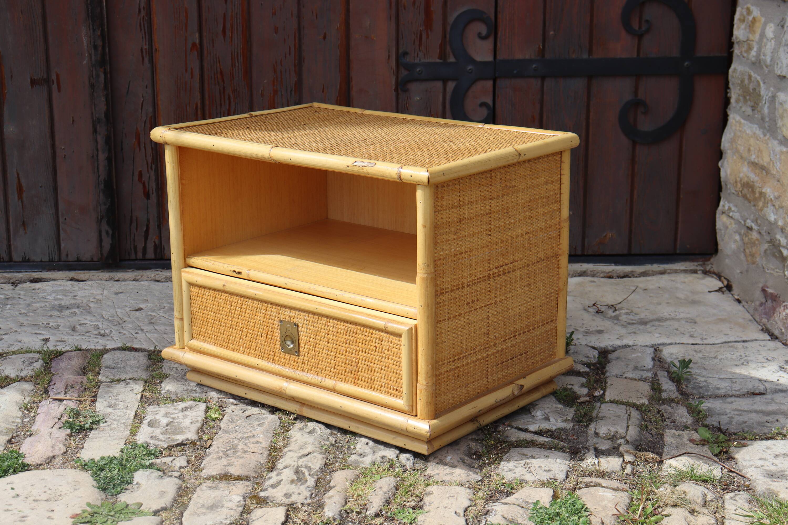 Bedside table by Dal Vera Italy 1970