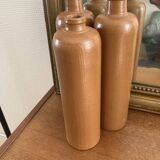 Set of 3 ceramic bottle vases
