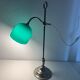 Vintage lamp 1920 monix nickel-plated metal celadon - 53 cm