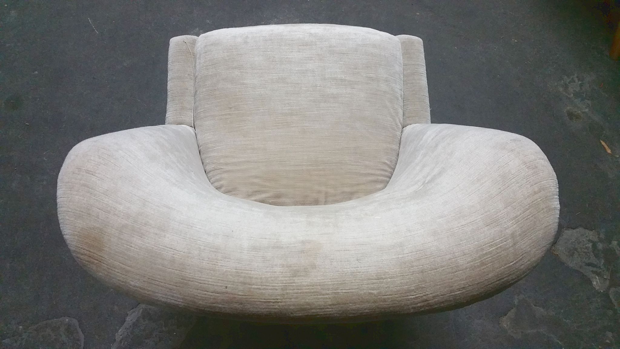 Fauteuil danois chauffeuse scandinave années 50/60