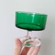 Lot de 6 coupes Luminarc vintage de couleur verte