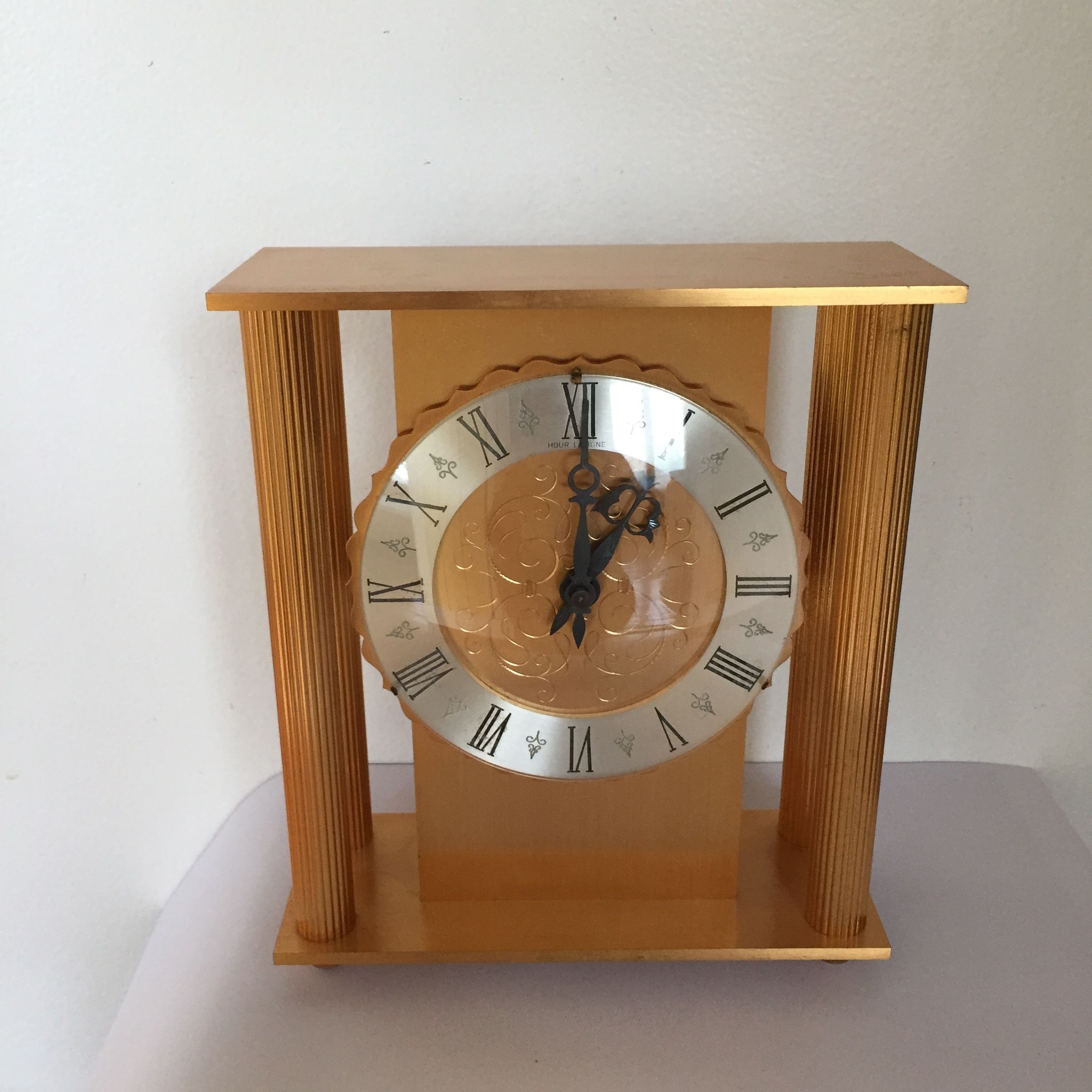 Pendule dorée