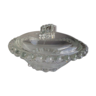 Glass candy dish