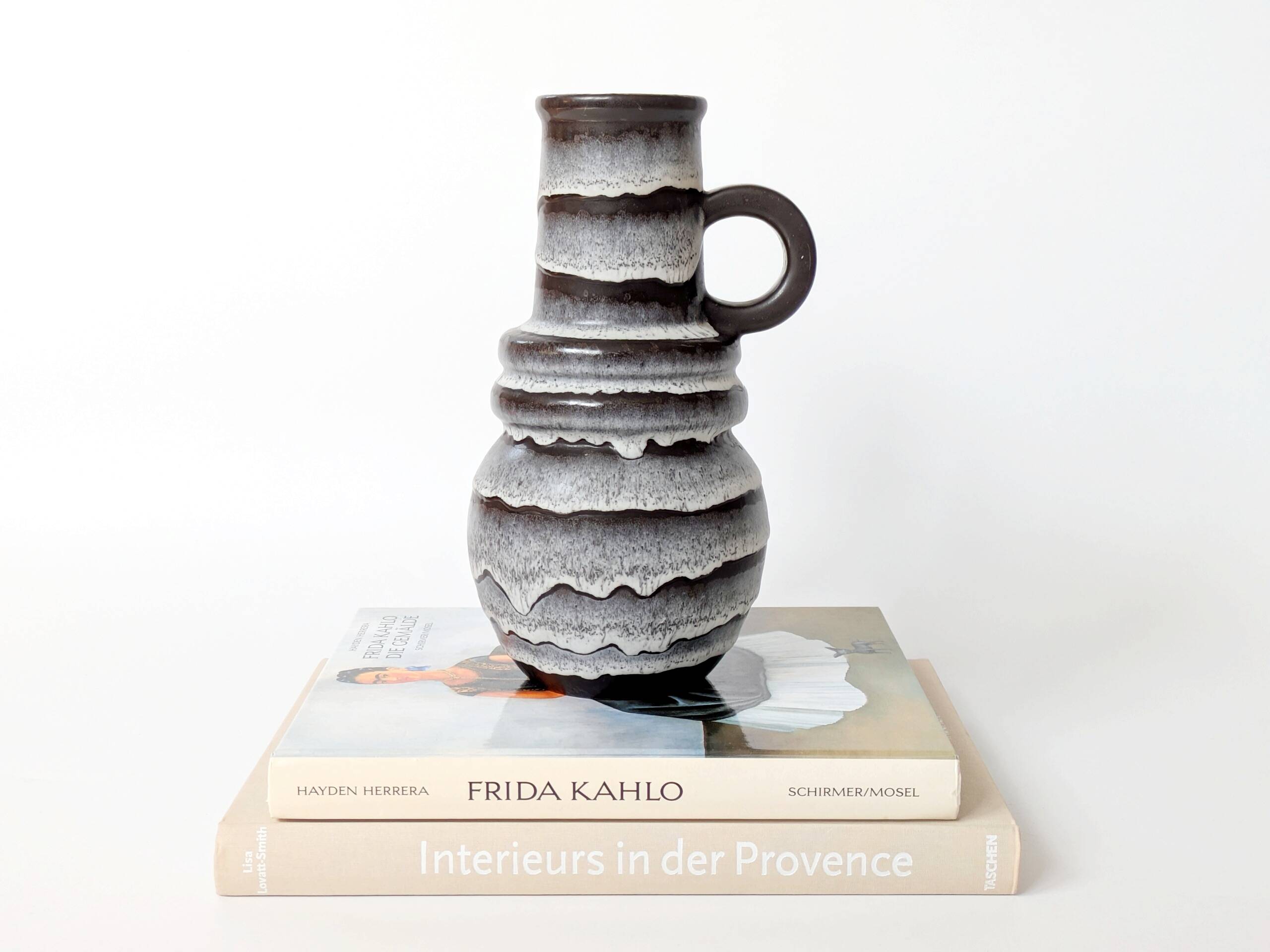 Scheurich pitcher vase, Vienna model, vintage ceramic from the 60s