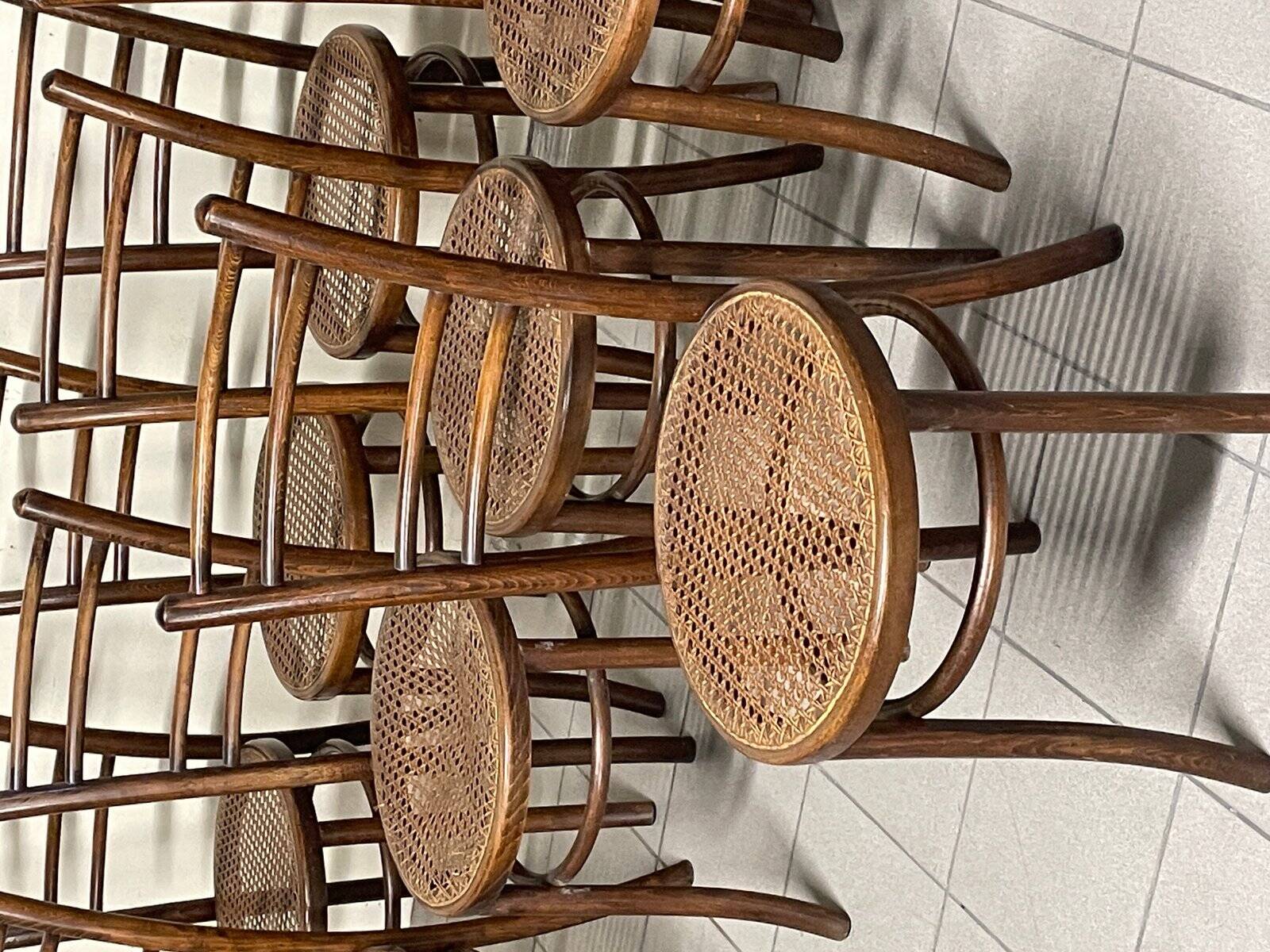 Chaises, Italie, fin XIXe siècle, lot de 11