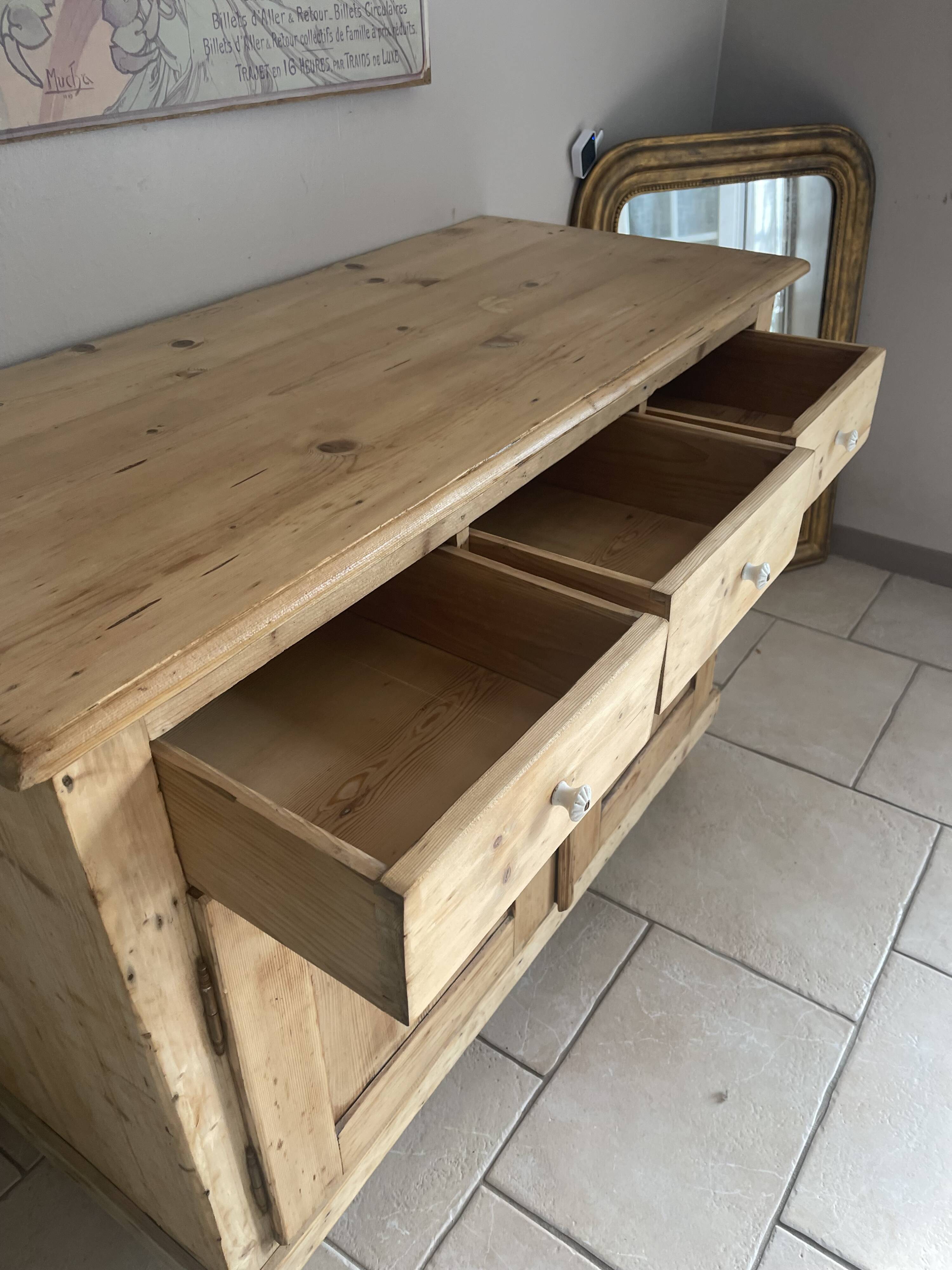 Solid pine sideboard